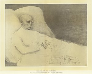 Bismarck op zijn sterfbed