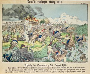 De Slag bij Tannenberg, 24 augustus 1914