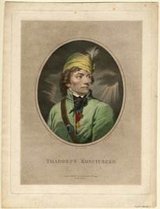 Portret van Tadeusz Kosciuszko 1746-1817