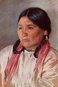 Naomi, vrouw van Paul, een Blackfoot Indiaan