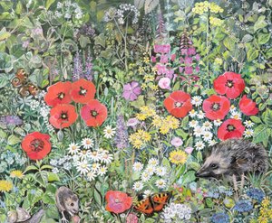 Egel tussen de Bloemen