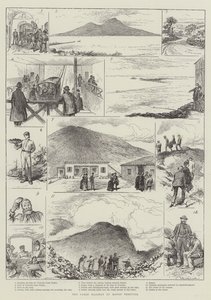 De kabelspoorweg op de Vesuvius