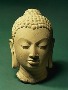Hoofd van de Boeddha, Sarnath