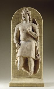 Staande jongeling of Maitreya, Gandhara
