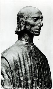 Buste van Niccolo Machiavelli (1469-1527)
