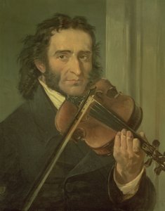 Portret van Niccolo Paganini (1782-1840)