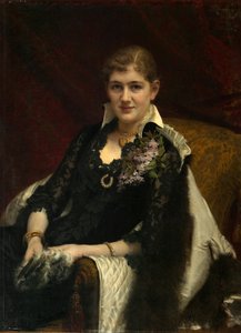 Portret van Y.A. Voeykova