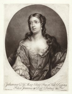 Portret van Catherine van Braganza