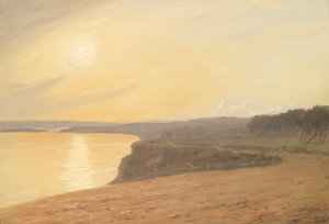 Zonsondergang, nabij Bournemouth, 1899