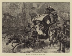 Londense Schetsen, een Paard valt