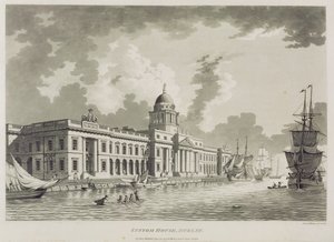 Het Douanehuis, Dublin, 1792