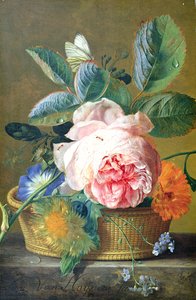 Een Mand met Bloemen, 1740-45