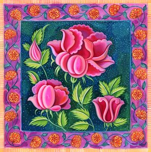 Roze bloemen