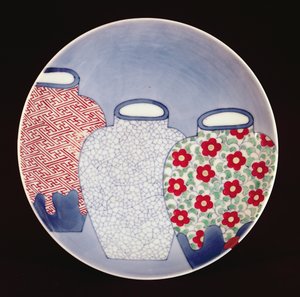 Nabeshima schaal, Edo-periode (porselein)