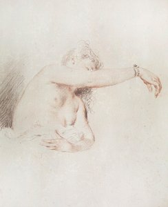 Naakte Vrouw met Opgeheven Arm