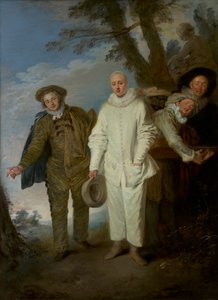 De Italiaanse Komedianten, ca. 1720