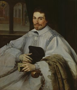 Portret van een kanunnik, 1623