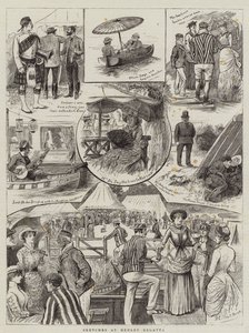 Schetsen bij Henley Regatta