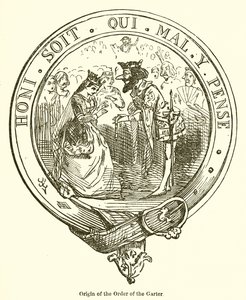Oorsprong van de Orde van de Kousenband