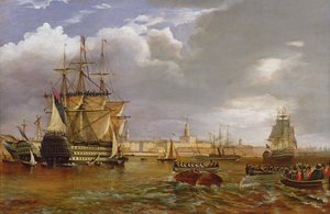 Scheepvaartscène