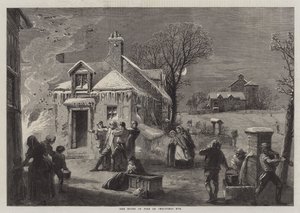 Het huis in brand op kerstavond