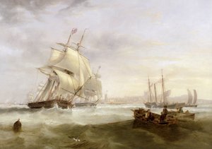 Schepen bij Hartlepool