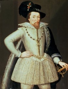 James I, halflang portret