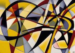 abstract: zilver-gele curve 3