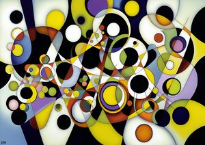 abstract: op wit-cirkels+schommels 7