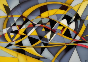 abstract: zilver-gele curve 4