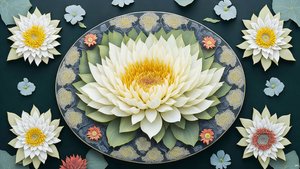 mandala: Waterlelies elementen_01