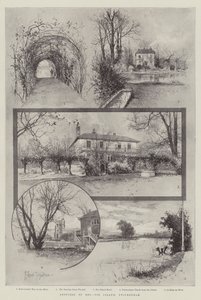 Schetsen van Eel-Pie Island, Twickenham