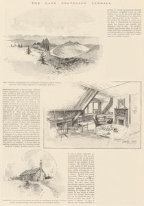 De overleden professor Tyndall