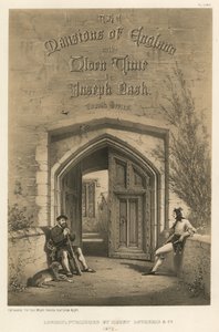 Ingang van het Moat House, Ightham, Kent