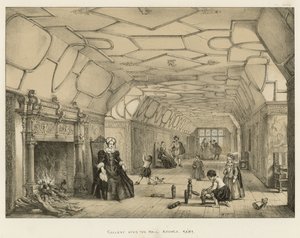 Galerij boven de hal, Knowle, Kent