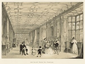 Lange galerij, Haddon Hall, Derbyshire