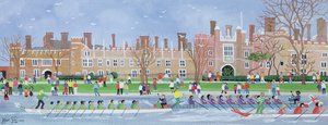 Drakenbootraces bij Hampton Court, 1993