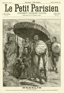 Menelik, keizer van Abessinië