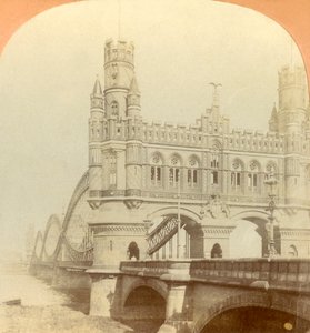 Kaiserbrug, Hamburg, Duitsland, 1896