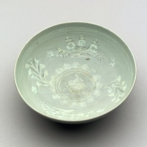 Kom met celadonglazuur, 1250-1350