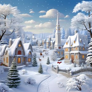 3D Sneeuwerige Kerst 1