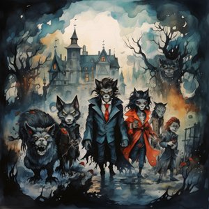 Halloween met vampieren en weerwolven 3