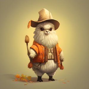 Lama, 18e eeuw Amerika 4