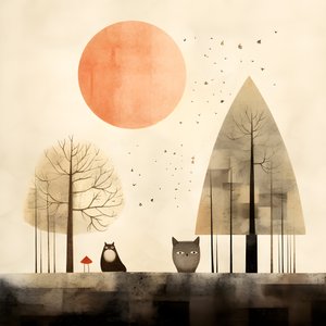 Landschap met figuur 3