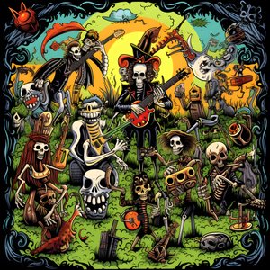Monsters spelen instrumenten 1