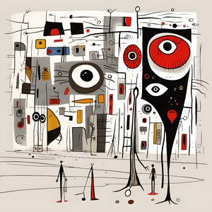 Surrealistische illustraties van Joan Miró 4