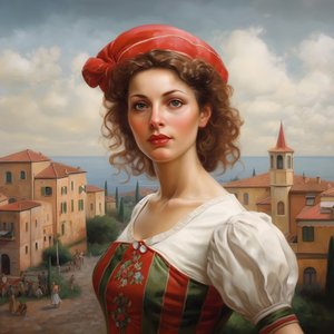 Italiaanse vrouw 4