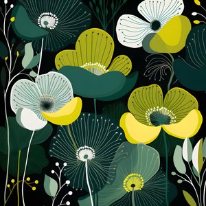 Moderne abstracte vormen Marimekko 4