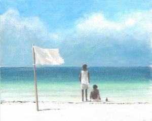 Jongens op Strand, Kenia
