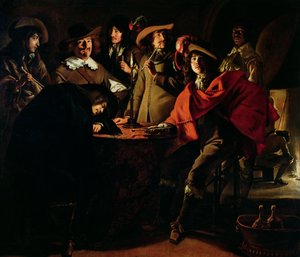 De wachters roken, 1643